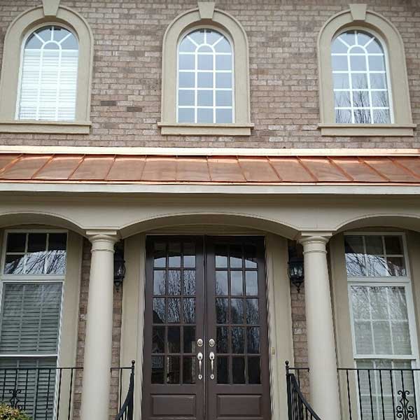 Metal roof